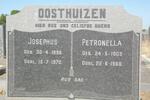 OOSTHUIZEN Josephus 1898-1970 & Petronella 1903-1968