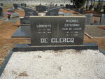 CLERCQ Lodewyk, de 1900-1979 & Machdel Catherina DE JAGER 1908-1999