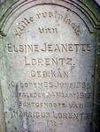 LORENTZ Elsine Jeanette nee KAN 1868-1917