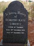 LORENTZ Dorothy Kate 1896-1961