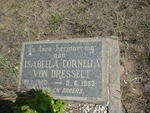 DRESSELT Isabella Cornelia, von 1953-1953