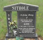 SITHOLE Kate, SWARTZ 1921-1974