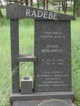 RADEBE Josiah Mhlawuli 1902-1949