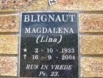 BLIGNAUT Magdalena 1923-2004