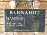 BARNARDT Hannes 1923-1998