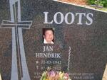 LOOTS Jan Hendrik 1942-2012