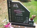 DEVENTER Stephanie Maria, van 1947-2010