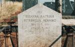 HENNING Susanna Katrina Petronella 1861-1937