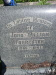 FORRESTER John William 1869-1941