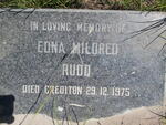 RUDD Edna Mildred -1975