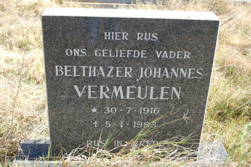 VERMEULEN Belthazer Johannes 1916-1993
