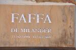 MILANDER Faffa, de 1994-2009