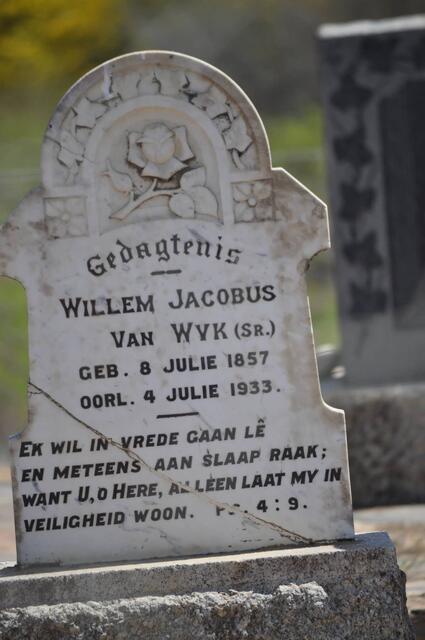 WYK Willem Jacobus, van 1857-1933