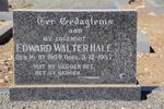 HALE Edward Walter 1909-1987