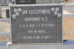 LOGGERENBERG Marthinus H.C., van 1895-1976