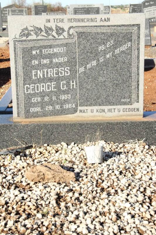 ENTRESS George C.H. 1953-1984