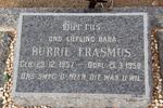 ERASMUS Burrie 1957-1958