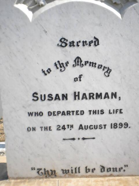 HARMAN Susan -1899