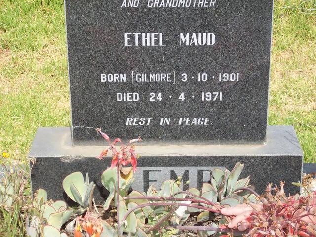 KEMP Ethel Maud nee GILMORE 1901-1971
