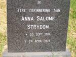 STRYDOM Anna Salome 1918-1978