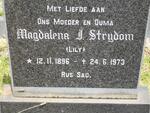 STRYDOM Magdalena J. 1896-1973