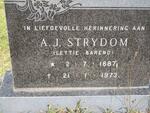 STRYDOM A.J. 1887-1973