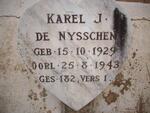 NYSSCHEN Karel J., de 1929-1943