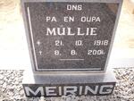MEIRING Mullie 1918-2001