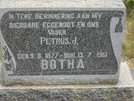 BOTHA Petrus J. 1877-1961