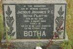 BOTHA Jacobus Johannes P.G. 1894-1946