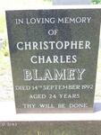 BLAMEY Christopher Charles -1992