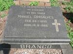 BRANCO Manuel Gonsalves 1895-1966