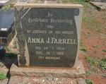 FARRELL Anna J. 1904-1960