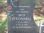 O'CONNELL Bets 1960-1993