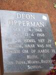 OPPERMAN Deon 1968-1968
