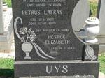 UYS Petrus Lafras 1933-1989 & Hester Elizabeth 1933-