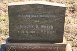 WILKEN Hendrik B. 1928-1970