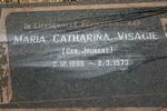 VISAGIE Maria Catharina nee JOUBERT 1899-1973