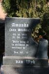 WYK Amanda, van nee VAN STADEN 1956-2002