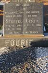 FOURIE Stoffel 1944-1996 & Gerty 1950-