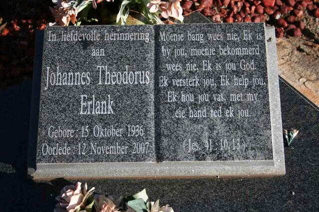 ERLANK Johannes Theodorus 1936-2007