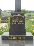 LAWRENCE Esther Jane 1912-1983