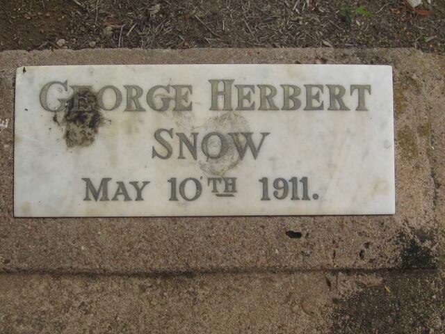 SNOW George Herbert -1911