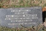 McMASTER Alec Desmond 1925-1943