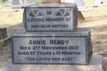 HENDY Annie -1918