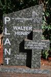 PLANT Walter Henry 1944-2010