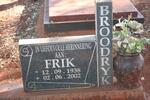 BROODRYK Frik 1938-2002