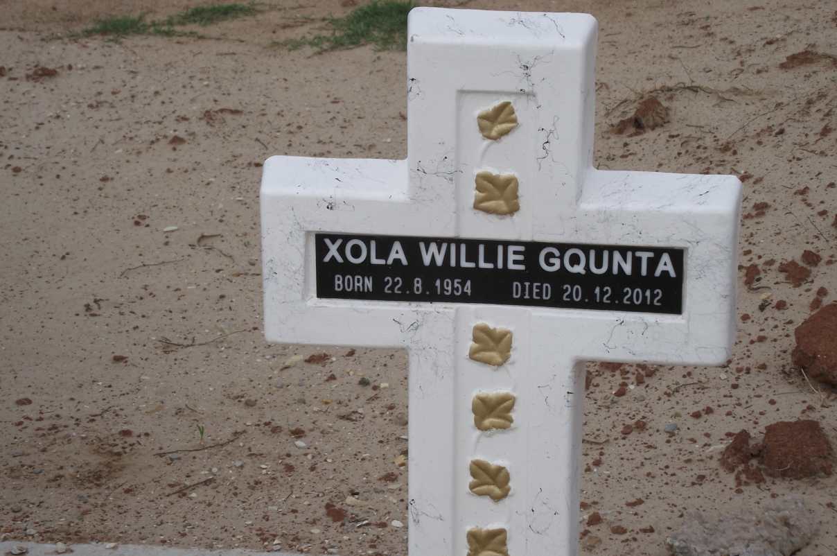 GQUNTA Xola Willie 1954-2012