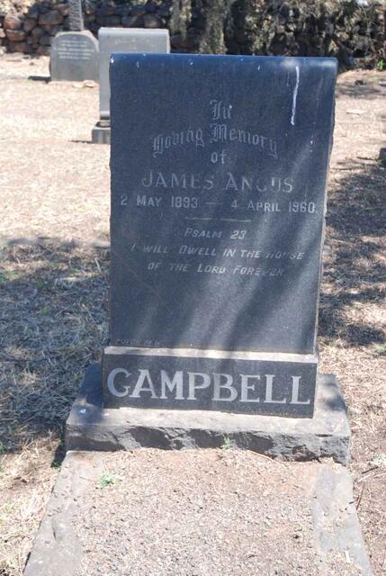 CAMPBELL James Angus 1893-1960