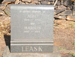 LEASK Alec 1884-1954 & Marion 1880-1964